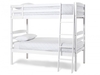 Brooke Opal White Wooden Bunk Bed