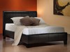 Brooklyn Black Faux Leather Bed