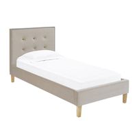 Camden Single Bed (Bed Colour: Beige)