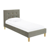 Camden Single Bed (Bed Colour: Grey)