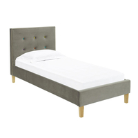 Camden Single Bed (Bed Colour: Grey)
