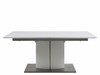 Canary Matt White Extending Dining Table