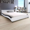 Capella White Wave Double Bed