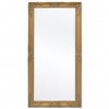 Castor Rectangular Wall Mirror Baroque Style 120x60 cm Gold