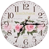 Castor Vintage Flower Wall Clock - 30 cm