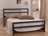 City Black Metal Bed