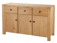 Clermont Solid Oak Large Sideboard