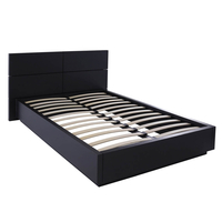 Cordoba Bed Frame Dark Wenge Veneer (Bed Size: Double)