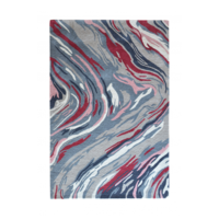 Cornwall Hand-Tufted Wool Rug (Colour: Red,  Rug Size: 160 x 230)