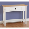 Corona White Console Table