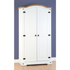 Corona White Wardrobe 2 Door