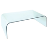 Curved Glass Coffee Table