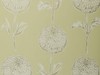 Dahlia Citrus Green Wallpaper