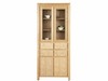 Delphine Pure Ash 2 Door Display Cabinet