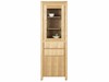 Delphine Pure Ash Single Display Cabinet