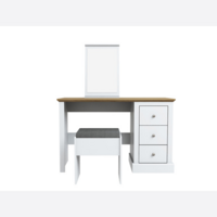 Devon Dressing Table Set (Colour: White)
