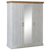 Devonshire 3 Door Mirrored Wardrobe