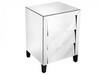 Digne Mirrored 3 Drawer Handless Bedside Table