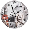 Dulfim Vintage Marilyn Monroe London Wall Clock - 30 cm