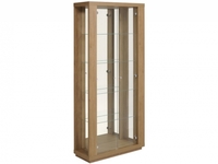 Eavy Bodega Oak 2 Door Display Cabinet