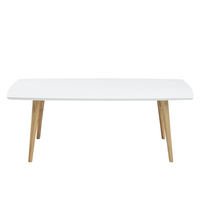 Elise White & Oak Scandi-Style Coffee Table