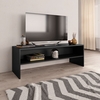 Elnath Classic Black Wooden Media Unit