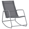 Elnath Garden Swing Dining Chair Grey Textilene