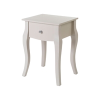Elsie Kids Bedside Table Ivory 1 Drawer