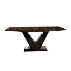 Elvas Brown Marble Dining Table 6-8 Seater