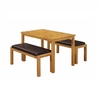 Fenchurch Dining Table & Bench Set