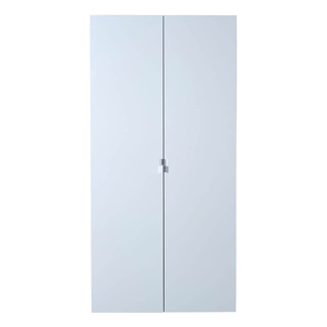 First 2 Door Wardrobe 101cm White High Gloss