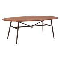Foundry Oval Walnut Dining Table