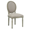Francois Chair - Grey,  Green,  Natural and Cream (Colour: Natural)
