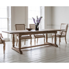 French Colonial Rectangular Extending Dining Table with Chairs (Number of Chairs: 6 Standard Chairs)