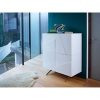 Glacier Tall Sideboard 4 Door