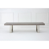 Grey Elm Wood Bench