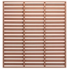 Haedi Modern Fence Panel WPC Brown