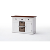 Halifax Accent Wooden Top Sideboard - 2 Baskets Included