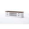 Halifax Accent Wooden Top TV Unit
