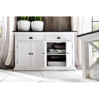 Halifax Contrast Black Top Sideboard