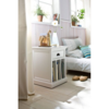 Halifax White Painted 1 Drawer Bedside Table