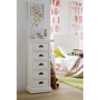 Halifax White Painted 5 Drawer Storage Unit