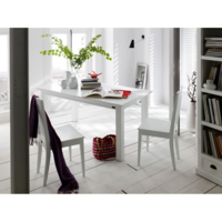 Halifax White Painted Extendable Table