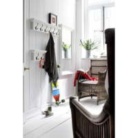 Halifax White Painted Mirror Profile