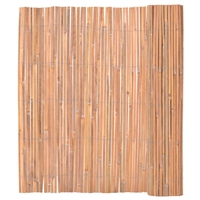 Hassaleh Rolled High Quality Natural Bamboo Fences 2 pcs