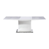 Hayden White High Gloss Extending Dining Table 6-8 Seater