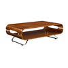 Jual Curve Walnut Coffee Table