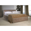 Jupiter Mink Velvet Ottoman Bed (Bed Size: Small Double)