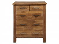 Kalvin Oak Treated 3 2 Chest of Drawers