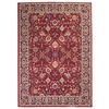 Kuma Red / Beige Oriental Patterned Rug (Size: 80 x 150 cm)